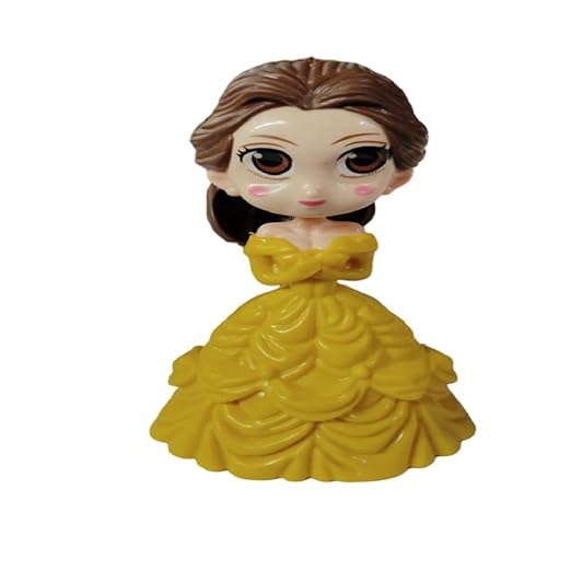 Princess Doll Toy Cake Topper/Decoration Item For Theme Cake/Car Dashboard/Wall Shelf Décor/Office, Study Table/Kids Toys Collectibles(1pc)