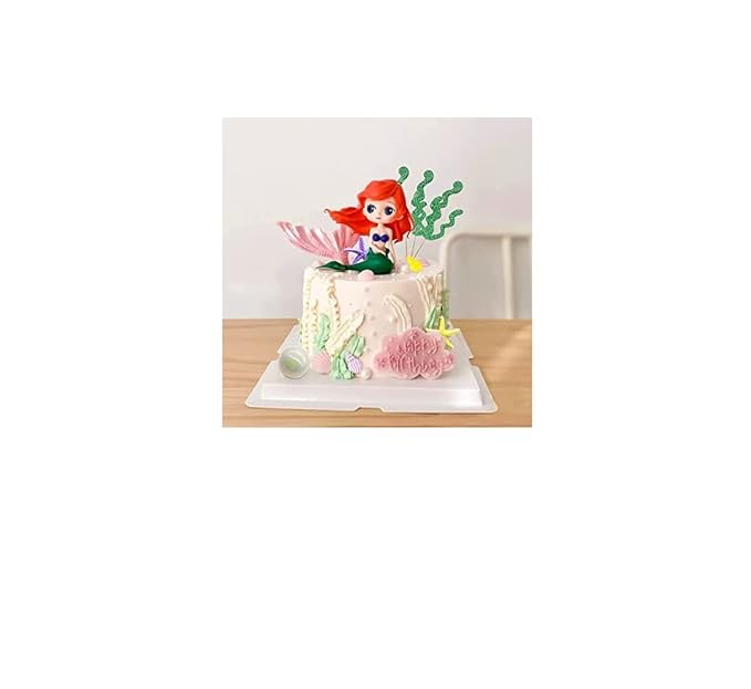Cute Mermaid Miniature Doll Cake Decoration Tool Bakeware