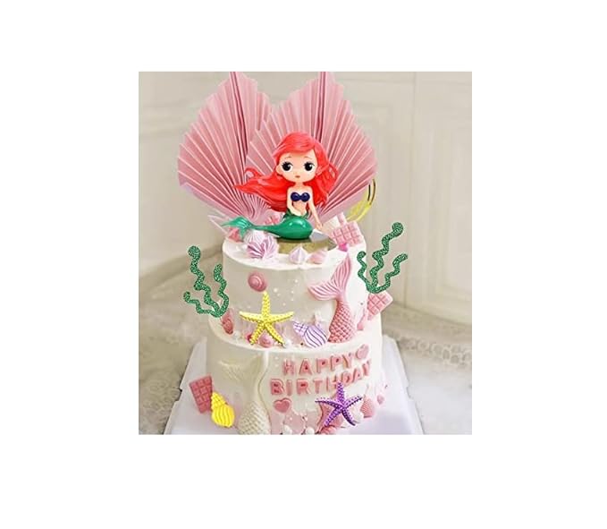 Cute Mermaid Miniature Doll Cake Decoration Tool Bakeware