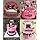Girls Theme Paper Cake Topper(5 inch)| Cartoon Theme Based Toppers For Cake/Cupcake Decoration For Teenagers/Girls/Kids(Pack of 6)
