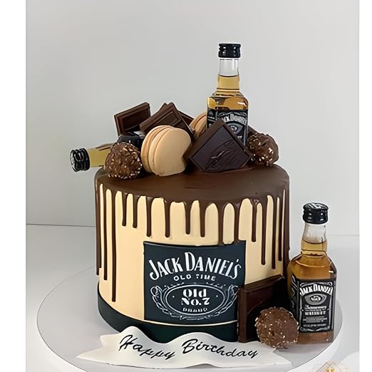 Dummy Bottles Cake Topper for Cake Decoration |Reuseable|Non Toxic