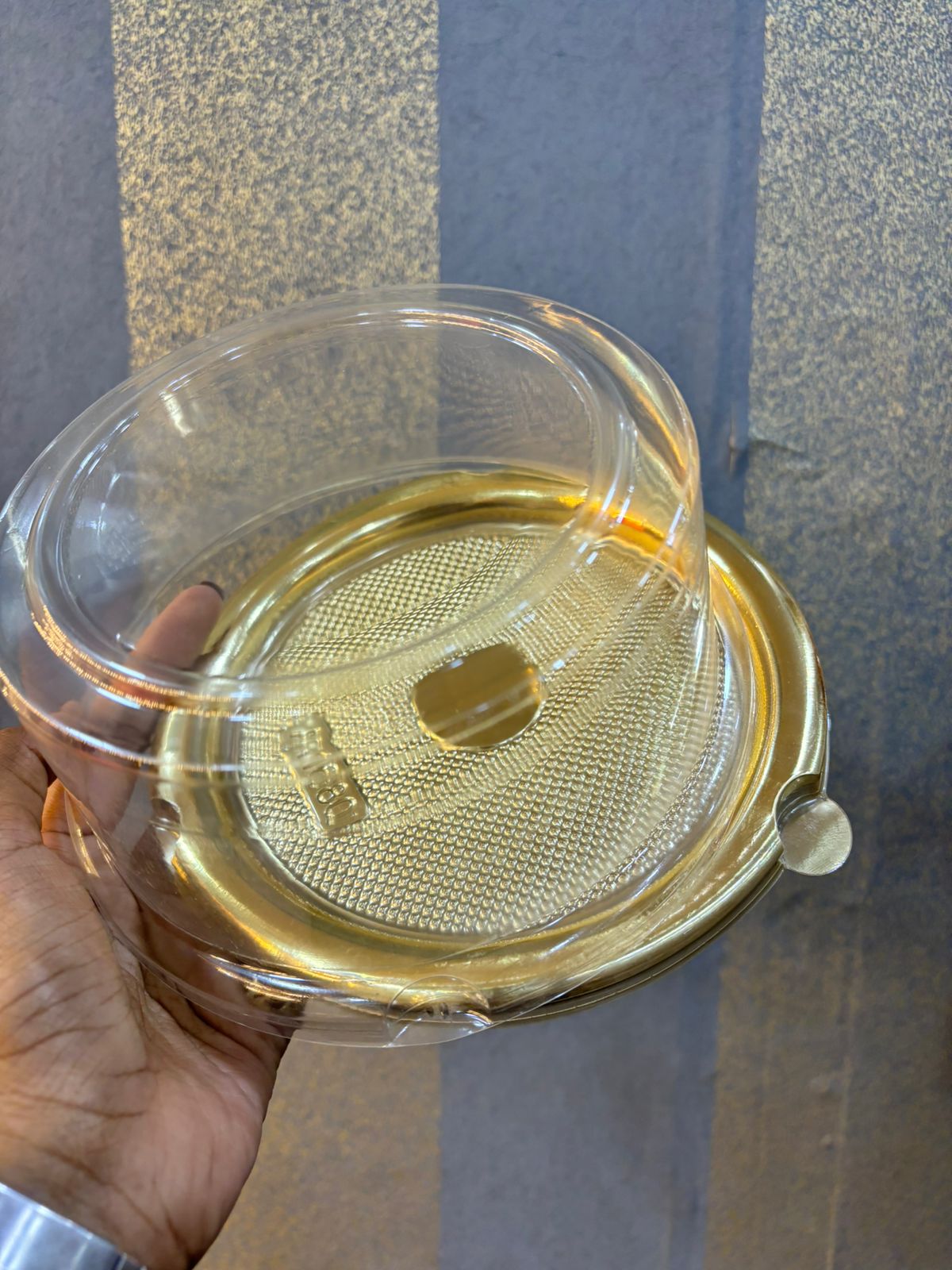 TRANSPARENT BENTO BOX 6inch