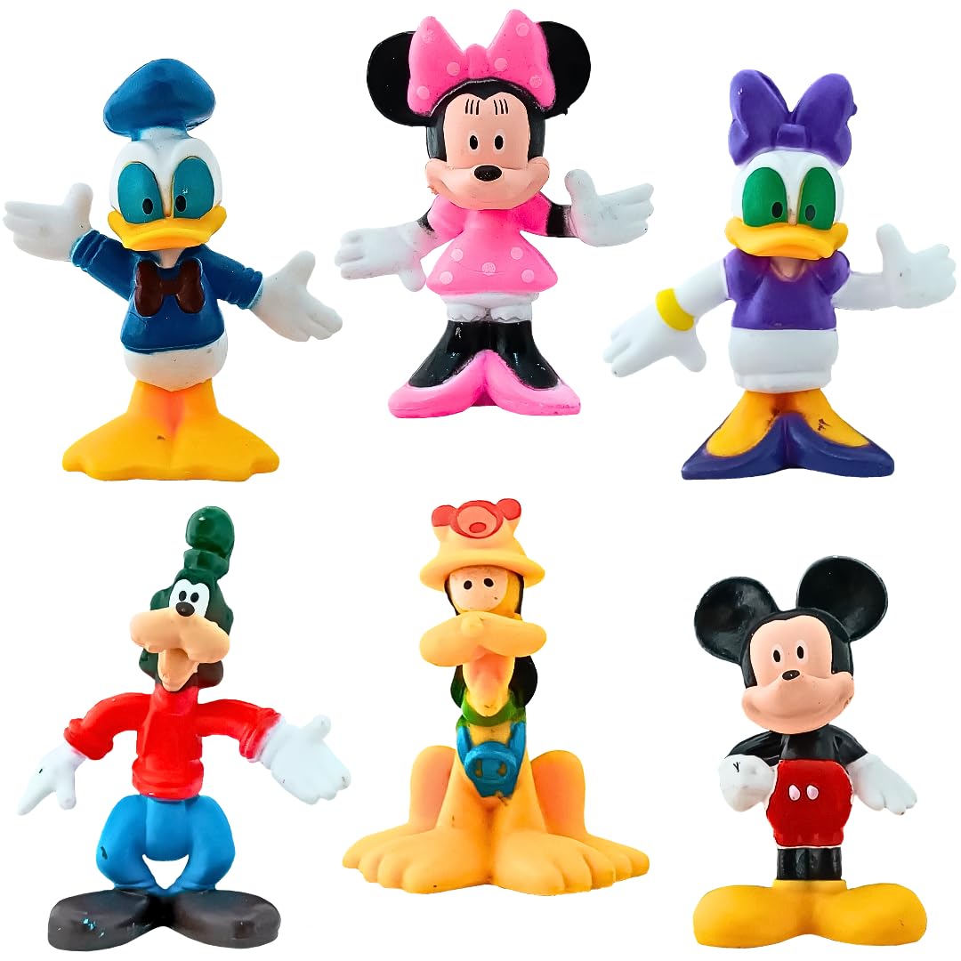 Mickey Mouse Family Toy set of 6