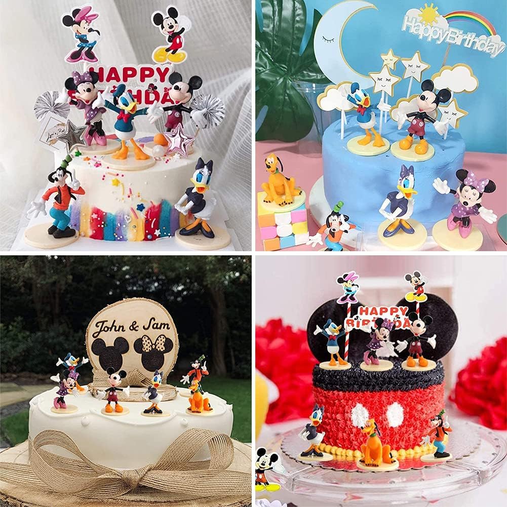 Mickey Mouse Family Toy set of 6