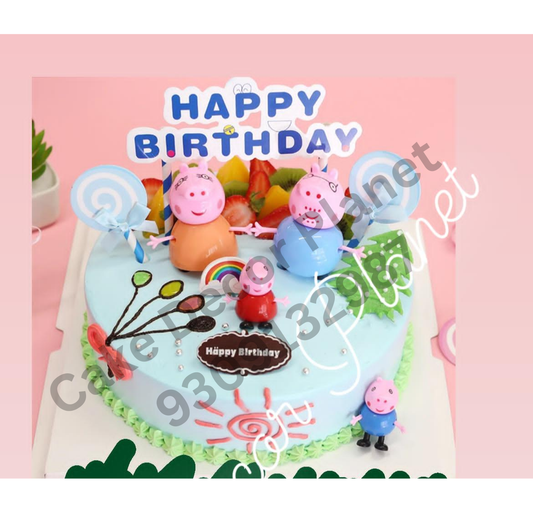 Peppa Pig Cake Toy set of 4
