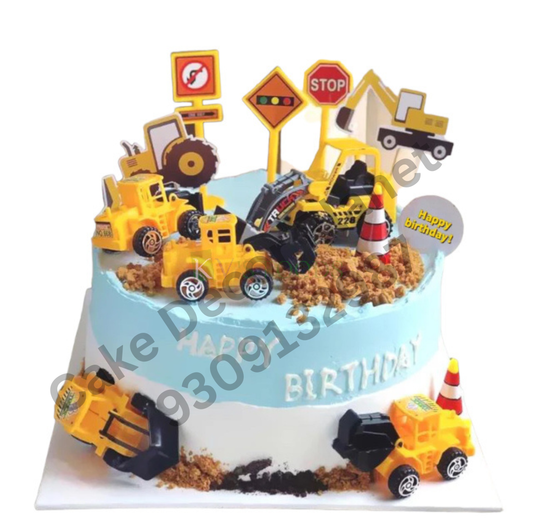 Jcb Cake toy set of 6pc