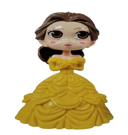 Princess Doll Toy Cake Topper/Decoration Item For Theme Cake/Car Dashboard/Wall Shelf Décor/Office, Study Table/Kids Toys Collectibles(1pc)