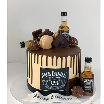 Dummy Bottles Cake Topper for Cake Decoration |Reuseable|Non Toxic