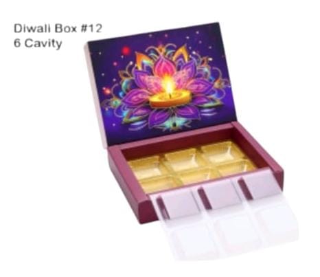 DIWALI SPECIAL CHOCOLATE BOX 6CAVITY