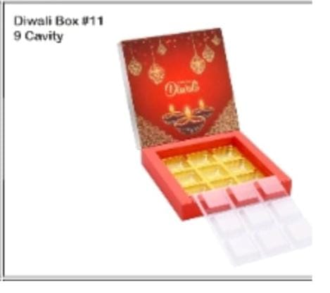 DIWALI SPECIAL CHOCOLATE BOX 9CAVITY