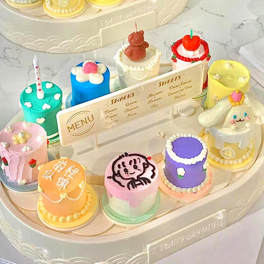 Cake Dessert Serving Plate Cupcake Machine Automatic Rotating Table Sushi Dessert Display Stand Swing Tray Turntable for Party