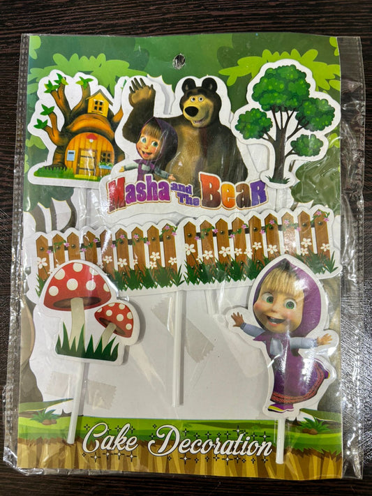 MASHA AND THE BEAR PAPER THEME