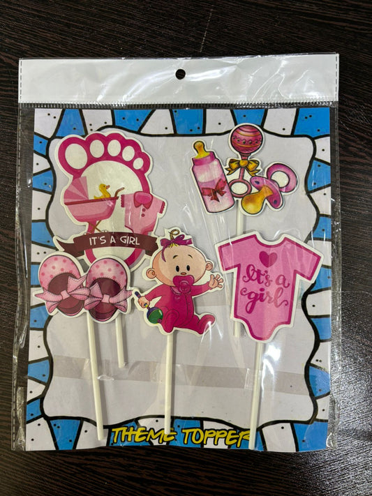 BABY SHOWER PAPER THEME (for girl)