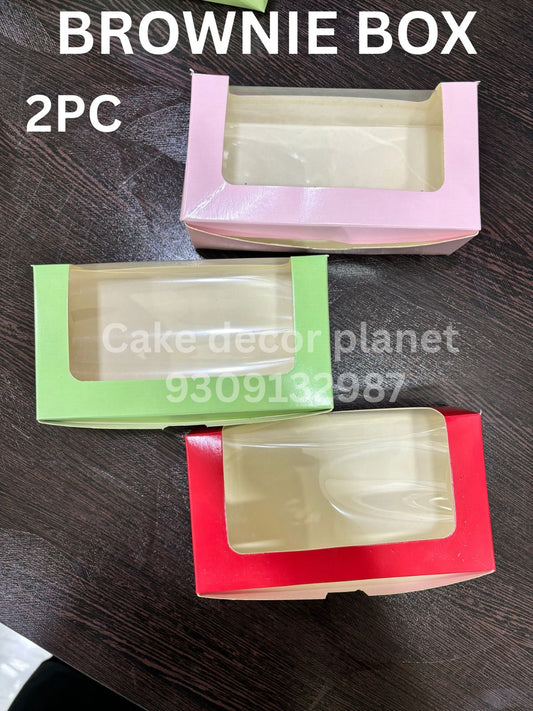 PREMIUM WINDOW BROWNIE BOX 2PC