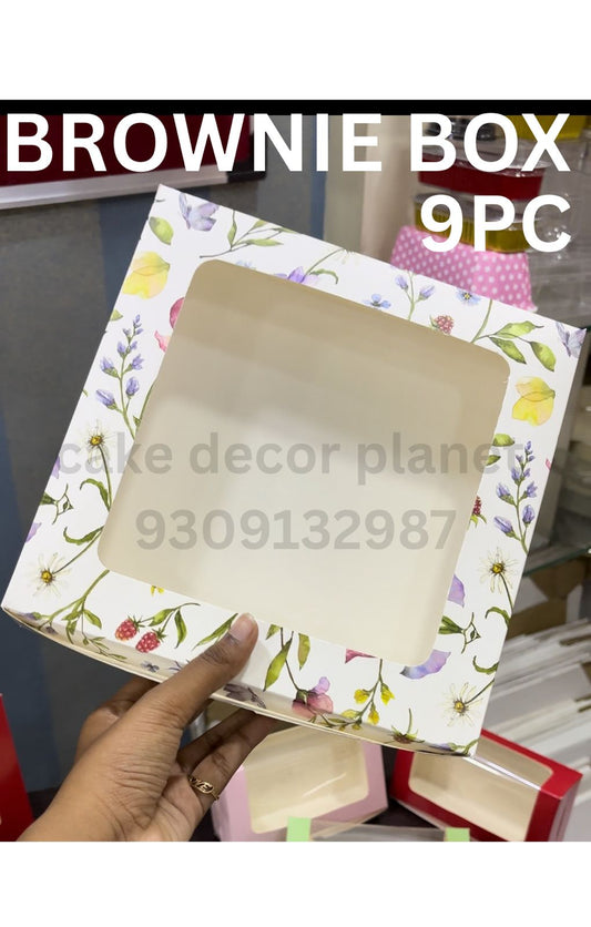PREMIUM WINDOW BROWNIE BOX 6PC