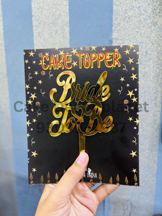 Bride to Be Topper