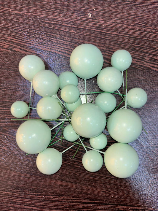 FAUX BALL GREEN