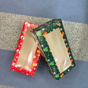 CHRISTMAS BROWNIE BOX  2PC