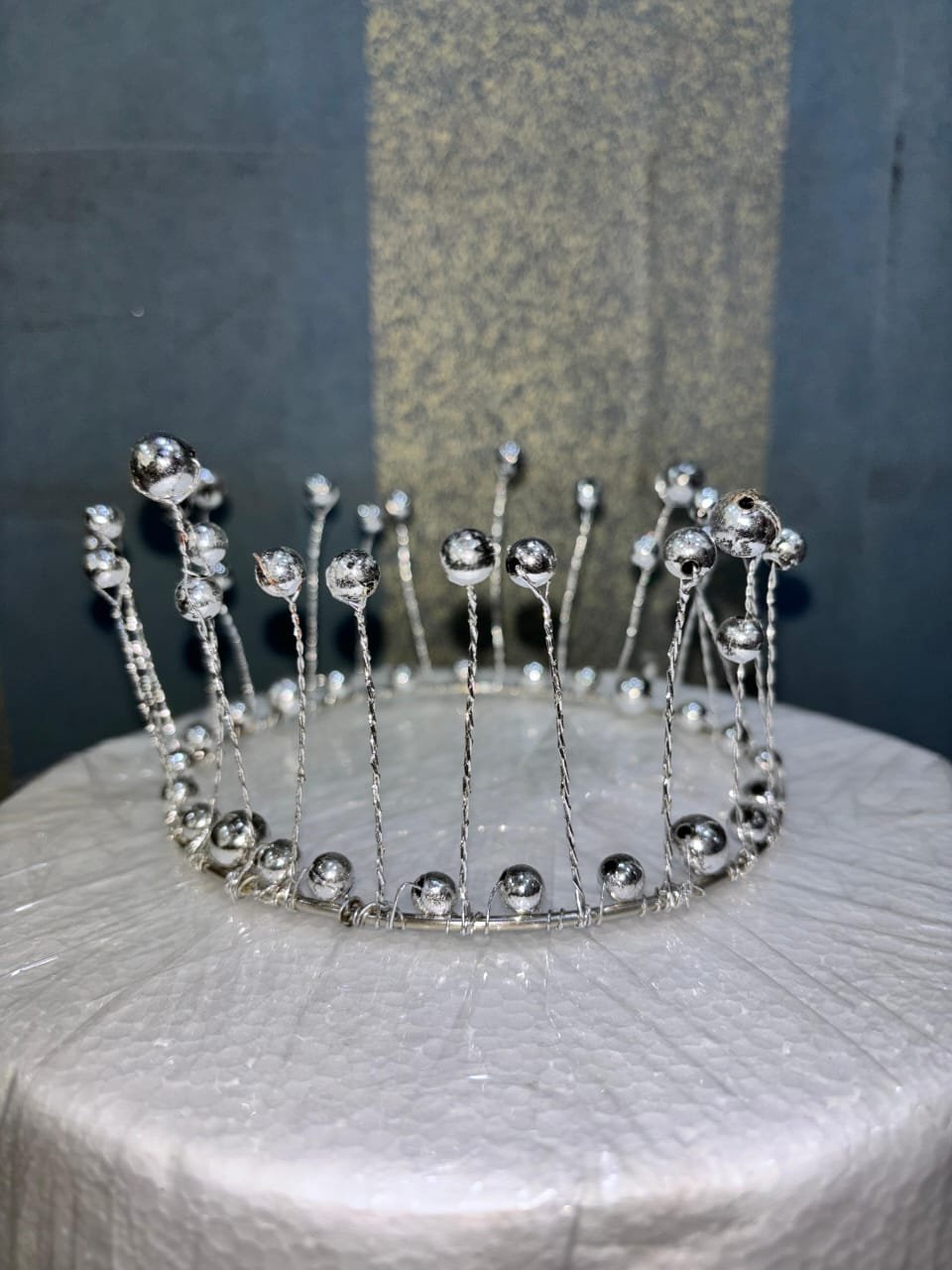 MOTI CROWN SILVER