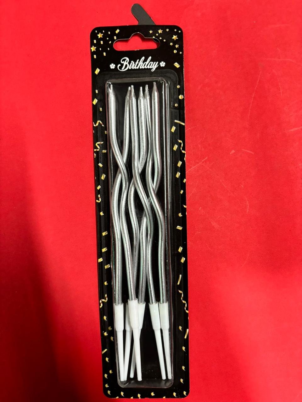 TWISTED CANDLE SILVER