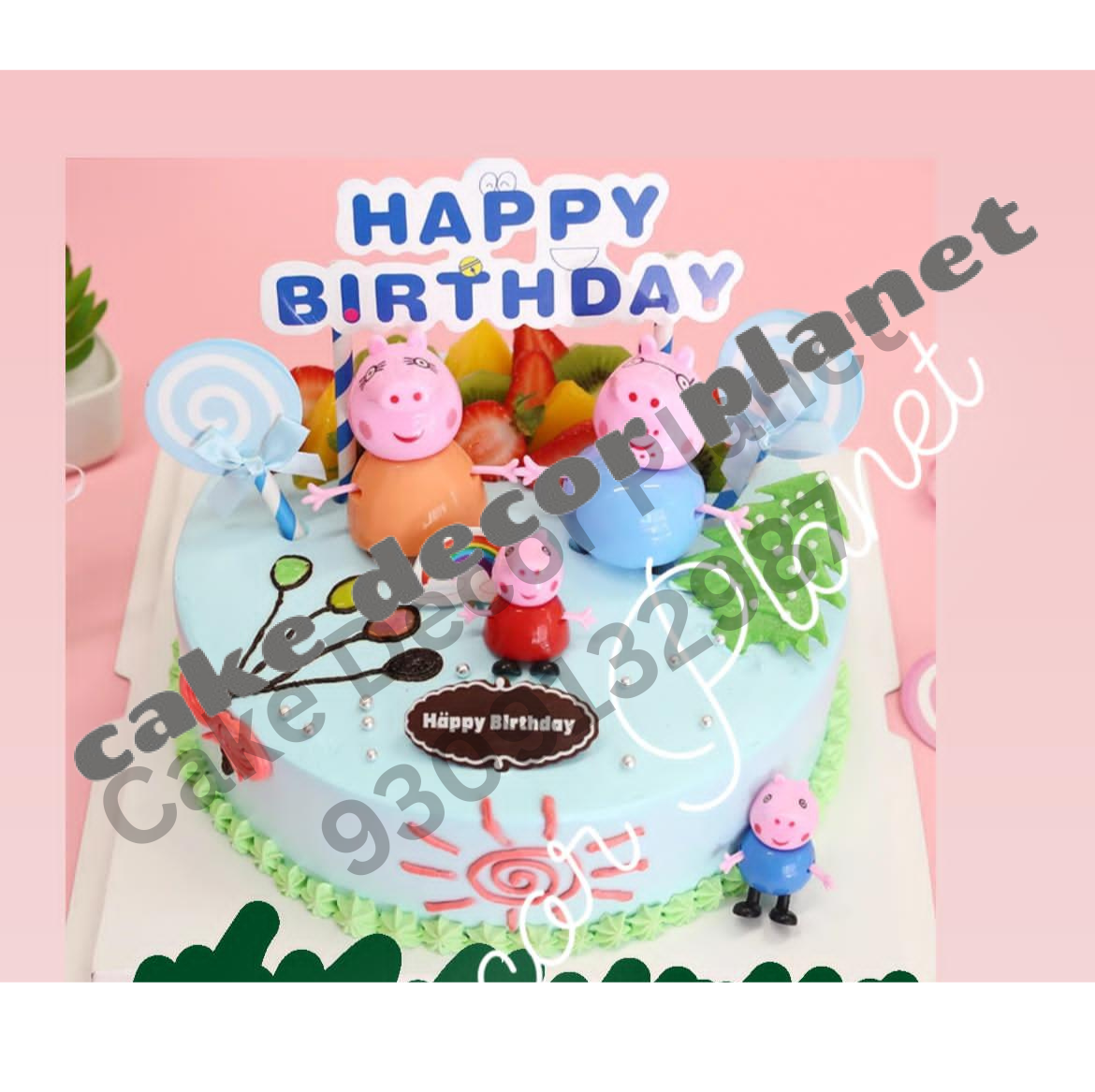Peppa Pig Cake Toy set of 4