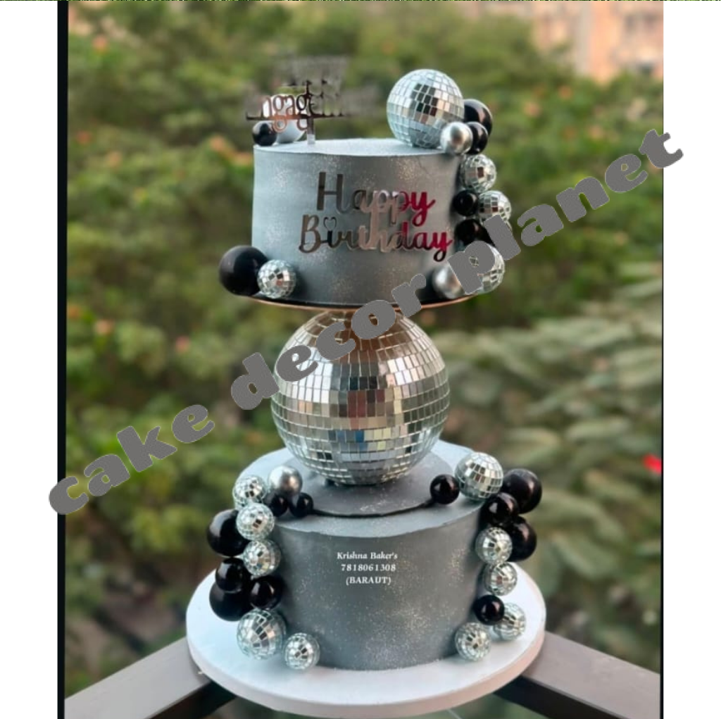 Imported Silver Disco Spacer