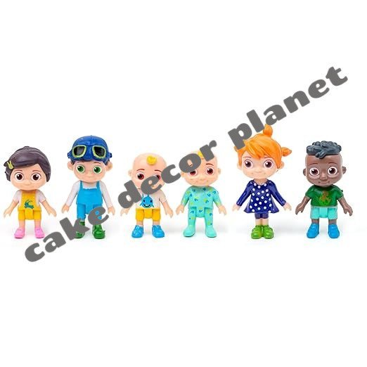 COCOMELON Cake Toy set of 6pc