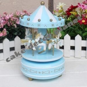 enchanting-horse-music-box-cake-topper-rotating-fairytale-melody-toy-ideal-for-cakes-gifting-horse-blue