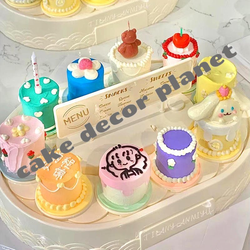 Cake Dessert Serving Plate Cupcake Machine Automatic Rotating Table Sushi Dessert Display Stand Swing Tray Turntable for Party Cupcake Oval Rotating Machine