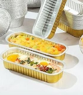 Rectangle Foil Tin