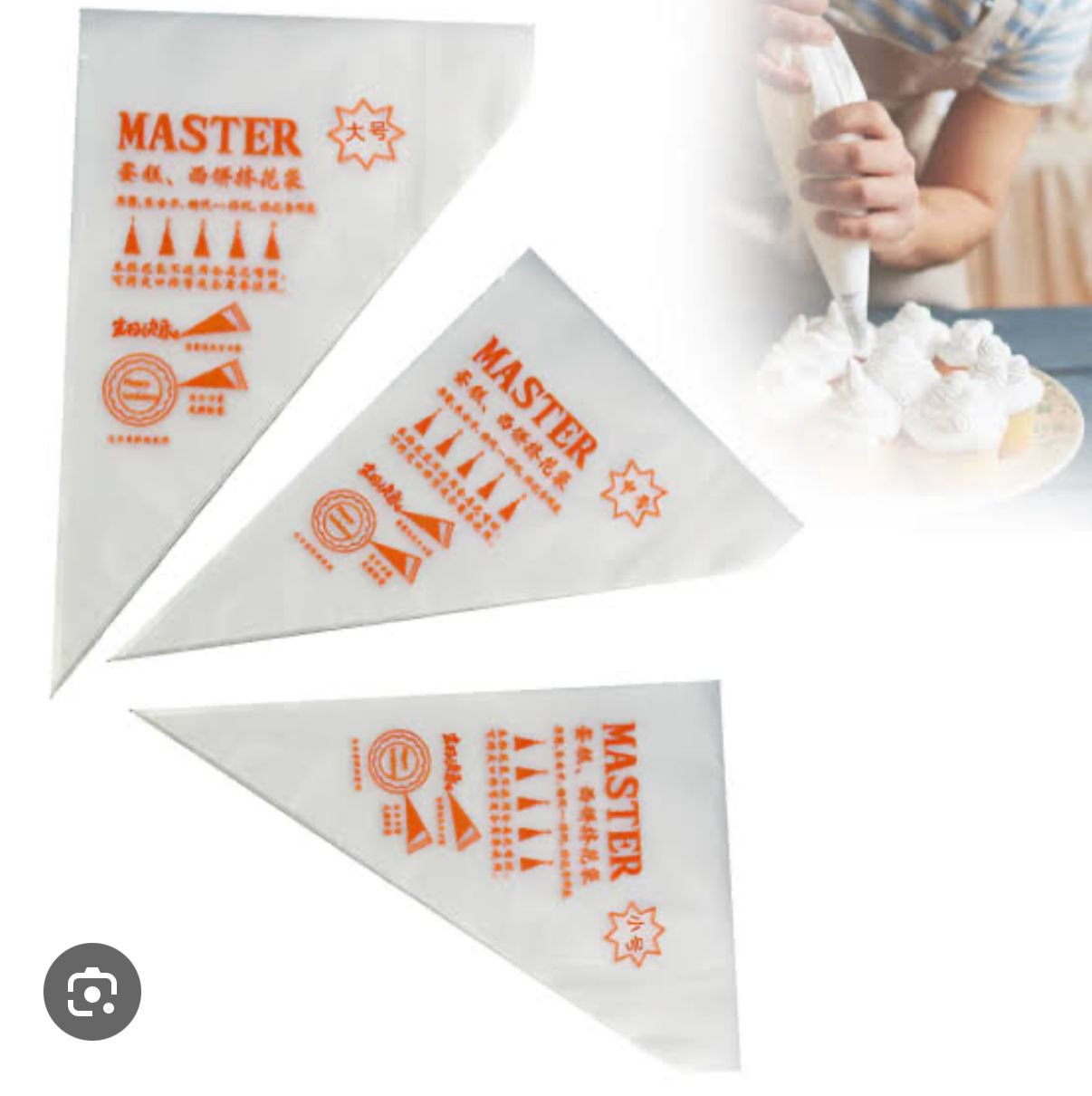 Piping Bag (100pc pack) Small