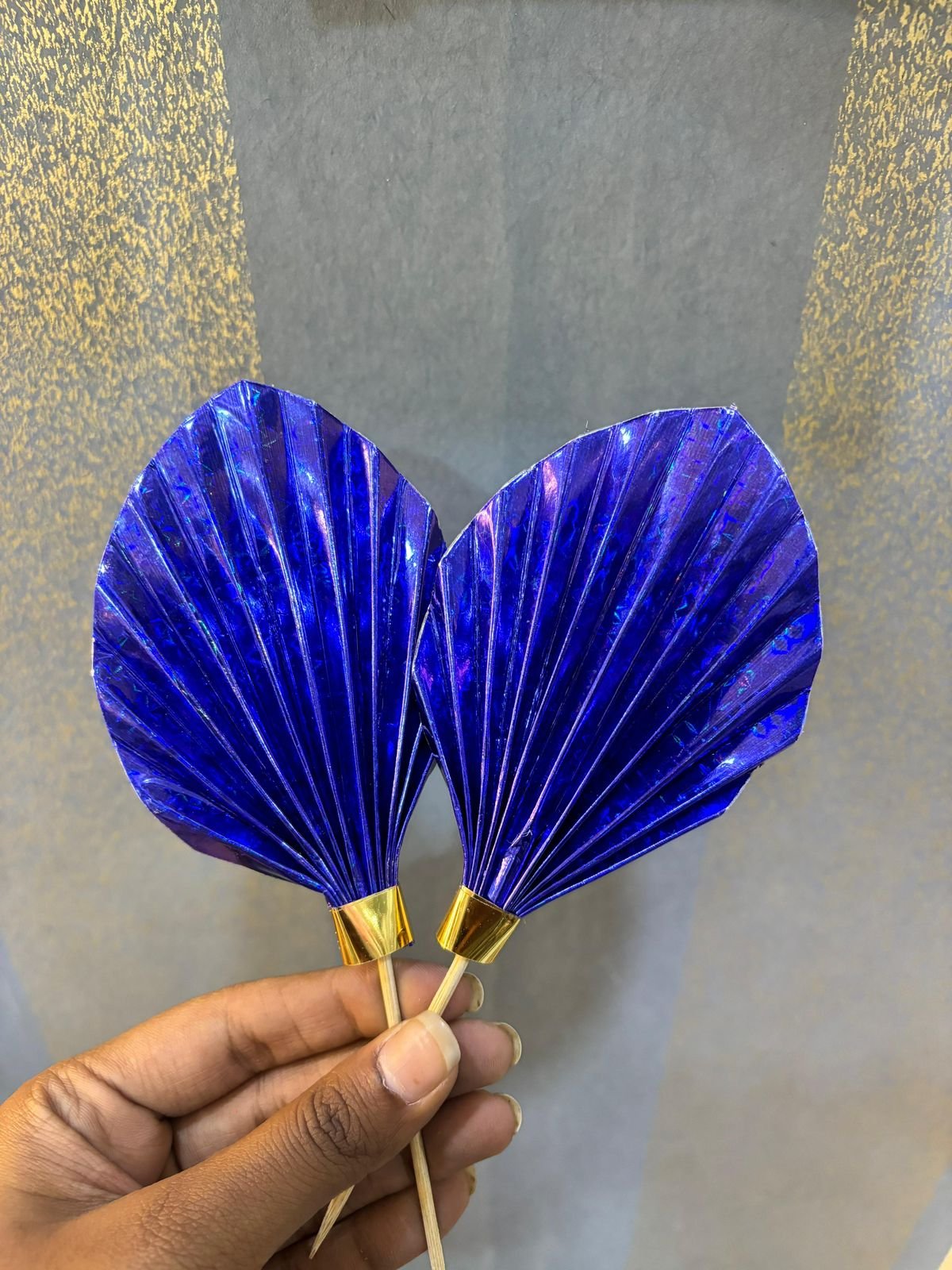 Palm Leaf Purple (Pack of 2pc)