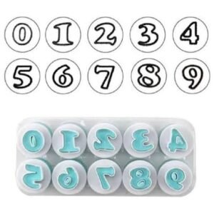 Number Alphabet Cutter Plunger
