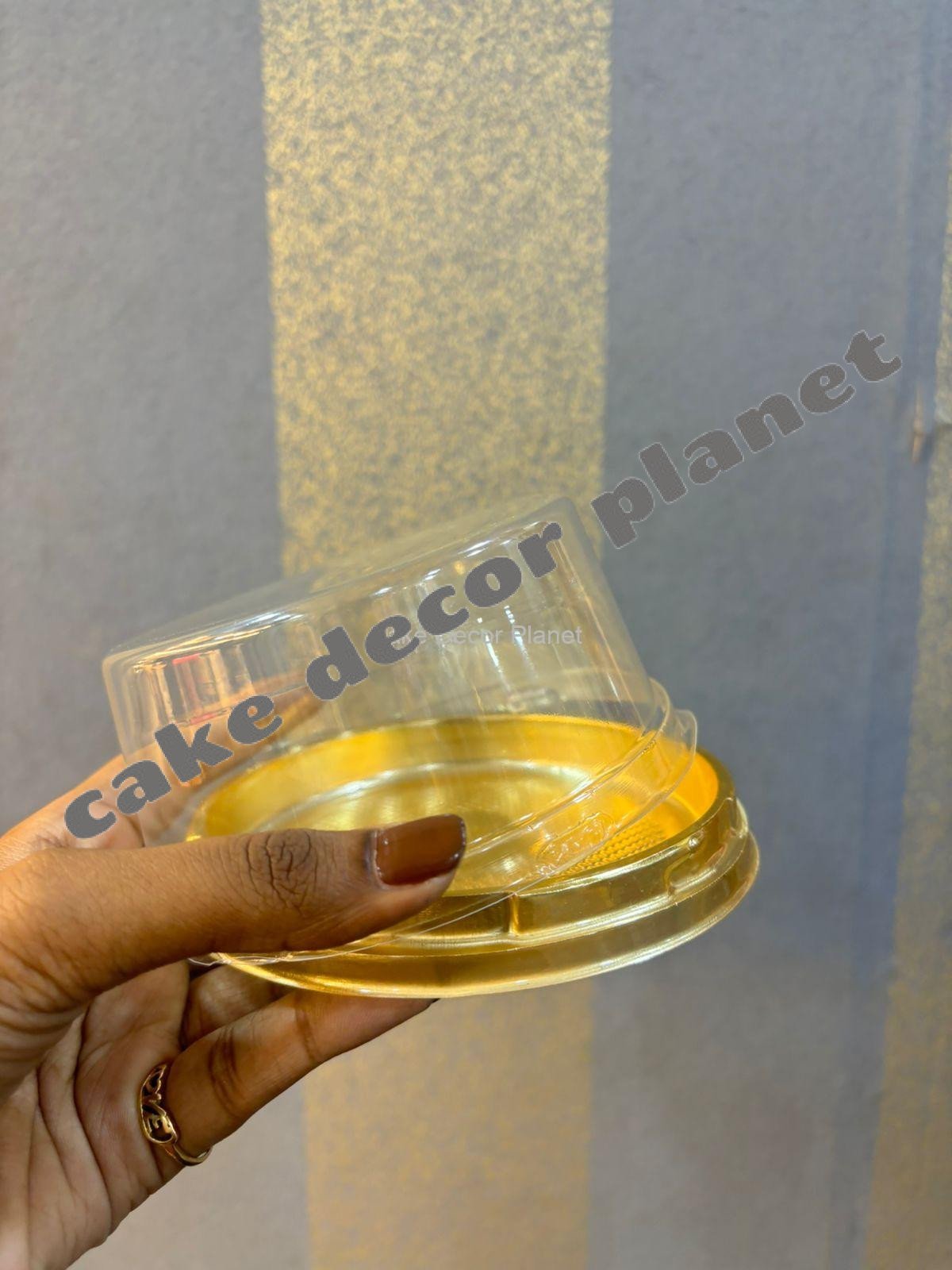 TRANSPARENT BENTO BOX 4inch(25pc pack)