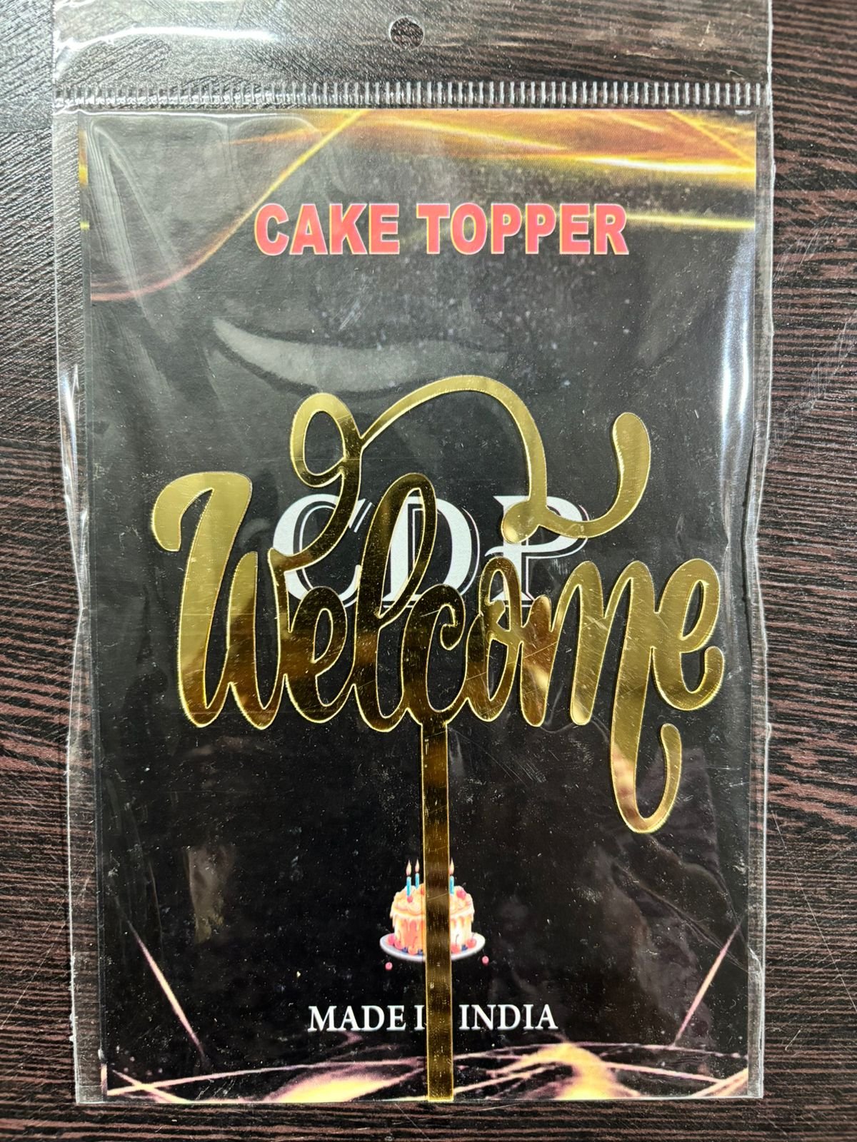 Welcome topper