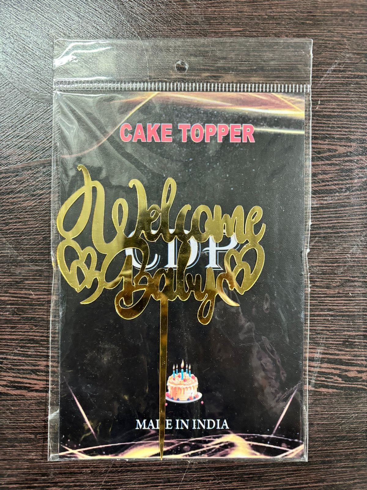 Welcome Baby topper